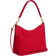 Coach Laurel Shoulder Bag - Pebbled Leather/Gold/Bold Red