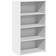 vidaXL 846404 White Skænk 70x124cm