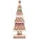 Three Kings Gingerbread Pink/White Christmas Tree Ornament 30cm