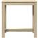 vidaXL 854411 Sonoma Oak Barbord 50x102cm