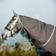 Horseware Amigo Hals 0g Navy/Navy & Vit (Large (145 155cm)
