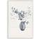 Stupell Industries Minimal Bud Vase White Framed Art 12x18"