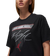 Nike Jordan Flight Heritage Women's Graphic T-shirt - Black/Gym Red