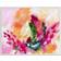 Stupell Industries Tropical Punch Abstraction White Framed Art 24x30"