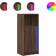 vidaXL 852158 Brown Oak Bogreol 100cm