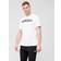 Essentials Single Jersey Linear Embroidered Logo T-Shirt - White