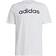 Essentials Single Jersey Linear Embroidered Logo T-Shirt - White