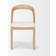 Mercana Nobu Open Back Oak/Cream Kitchen Chair 30.7"