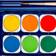 Staedtler Noris 888 Paint Box 12 Colours Pack of 1 Brush & Opaque Paint