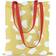 Bonamaison Printed Tote Bag - Yellow