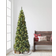 Puleo International Slim Portland Green Christmas Tree 198.1cm