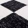 THE RUGS Myshaggy Grey, White, Black 80x150cm