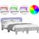 vidaXL Headboard LED Lighting Sängram 125x193cm