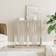 vidaXL Side Silver Stainless Steel and Glass Console Table