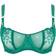 Scantilly Scantilly Ornate Balcony Bra - Green