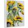 Stupell Industries Bright Blooming Sunflowers White Framed Art 11x14"