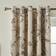 Dunelm Bridget Etched Floral Blackout Eyelet Curtains Natural 137x168cm