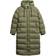 Superdry Ripstop Longline Puffer Jacket Kvinde Dusty Olive Green Grid