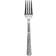 Smarty Had a Party Disposable Cutlery Shiny Metallic Silver Hammered Plastic Forks 1000pcs