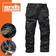 Scruffs 32s trade flex trouser black t54492