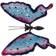 Denk Garden Stake Butterfly 3 pcs