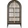 Hooker Furniture Bella Donna Caviar/Dark Wood Glass Cabinet 45.2x84"