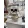 Disney Skeleton Tealight White Candle Holder 14cm