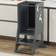 Costway Grey Kids Kitchen Stool Helper with Chalkboard and Whiteboard