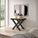 Multifunctional Extendable Black Mesa de comedor 90x90cm