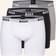 BOSS 3 Pack Power Boxer Briefs - Black/White/Grey