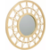 Alexandra House Living Wall Mirror Natural Väggspegel 56cm