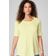 JJill Pima Slub Scoop Neck Side Slit Tee
