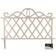 Samuel Alexander 6 Pack Of 6 27 cm White Plastic Garden Patio Lawn Border Fence Edging