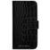 Ideal of Sweden Magnet Wallet Black Croco