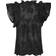 Neo Noir Jayla Big Embroidery Top - Black