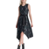 DKNY Women's Jewel Neck Sleeveless Belted Dress - Pine Heath