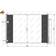 NRF 35839 Air Conditioning Condenser OE 8845002280 8845002330 8845002350 8845012280