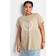 Yours palm spring t-shirt in beige-Neutral