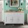 Roseland Furniture Farrow Grey Sideboard 125x80cm