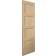 JB Kind Snowdon Oak Internal 198.1 x 76.2 cm W x 3.5 cm D - Brown Interior Door (x198.1cm)