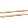 vidaXL 3279436 Natural Vägghylla 140cm 2st
