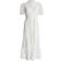 Quiz Embroidered Midaxi Shirt Dress - White