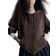 H&M Oversized Hoodie - Dark Brown