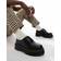 Dr. Martens 1461 Quad Smooth Leather Platform Shoes - Black