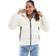 Superdry W Hood Sport Puff Jkt Vinterjackor - Off White