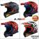 LS2 Crosshjelm MX708 Fast II Wash - Rød