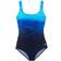 Lascana Tummy Control Swimsuit - Blue Print