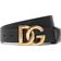 Dolce & Gabbana DG leather belt gold 90CM