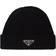 Prada Wool & Cashmere Beanie - Black