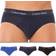 Calvin Klein Slip Hipster Confezione Uomo Cotone Elasticizzato - Black/Blueshadow/Cobaltwater Dtm Wb